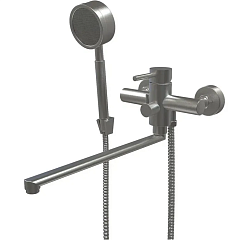Смеситель для ванны дл.излив с аксессуарами Konner SOLID SLD1600
