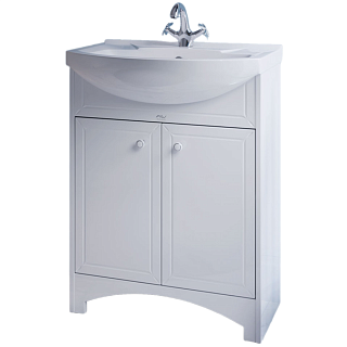 Тумба с раковиной Alavann Classic 60 белая Фото 1