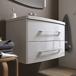 Комплект мебели для ванной Aqwella Neringa 80 Белый Фото 9