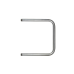 Полотенцесушитель ВоЛПро оц. П - образный Хром 50/60 1" Фото 1