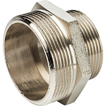 Ниппель переход. 2х1 1/2" ник. Stout Фото 3