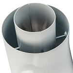 Отвод коаксиальный 90 DN60/100 п/м Stout (уплот. и хомут в ком.)  Фото 7