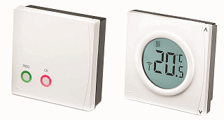 Беспроводной комнатный термостат Danfoss RET2000B-RF + приёмник сигнала Фото 1