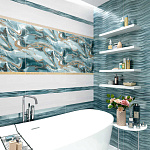 Плитка настенная  Tori синий TWU11TOR006 20x60 Фото 2