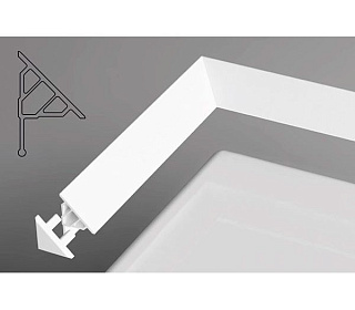 Заглушка декоративной планки для ванн белая Ravak Фото 1