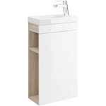 Тумба с раковиной Cersanit SMART 40 белая Фото 1