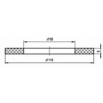 Прокладка для унитаза ККпс Р (и-ККис) Фото 2