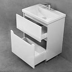 Тумба с раковиной напольная Moduo Split, 60 Фото 2