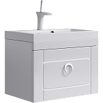 Тумба с раковиной подвесная Aqwella Infinity 60см Белый Фото 1