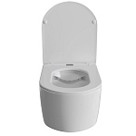 Унитаз подвесной безободковый Wave Solo с сиденьем микролифт Фото 4