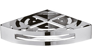 Полка Fixsen Hotel угловая нерж/хром Фото 1