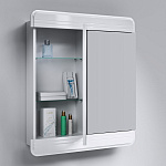 Зеркало-шкаф Aqwella Corsica 75см Белый Фото 4