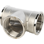 Тройник 1 1/2" ник. Stout Фото 2