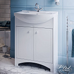 Тумба с раковиной Alavann Classic 60 белая Фото 2