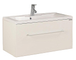 Тумба с раковиной Акватон "Мадрид 80 М" белая Фото 1
