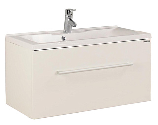 Тумба с раковиной Акватон "Мадрид 80 М" белая Фото 1