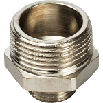 Ниппель переход. 3/4х3/8" ник. Stout Фото 2