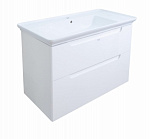 Тумба с раковиной Alavann Berta 85 белая Фото 1