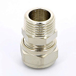 Муфта обж.-Н 16х1/2" ник. Фото 1