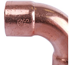 Отвод медный под пайку 28х90 двухраструбный Sanha Фото 4