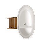 Купель двухместная PolarSpa Стандарт ++ K98ТР Термососна, без печи Фото 3