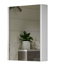 Шкаф зеркальный Alavann Riga 60 белый