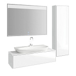 Комплект мебели для ванной Aqwella Genesis 120 Белый Фото 1