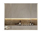 Шкаф зеркальный Alavann Univers 100 белый Фото 1