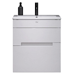 Тумба с раковиной Alavann Rita 60 белая Фото 1