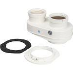 Адаптер моноблочный для раздельного дымоудаления DN80/80 STOUT (Bosch, Kentatsu) Фото 1