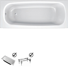 Ванна стальная BLB UNIVERSAL HG 170х70 3,5 мм (в комплекте ноги)