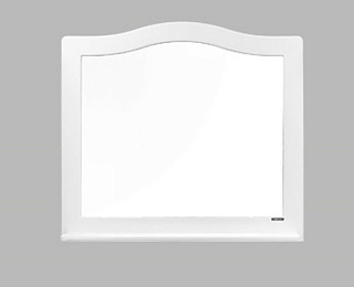 Зеркало Comforty Монако-80 белый глянец Фото 1