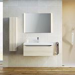 Пенал подвесной Aqwella Ancona 25см Акация Фото 3