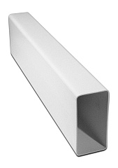 Плоский канал 0,5 м-120х60 бел 