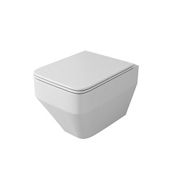 Унитаз подвесной безободковый OWL Eld Ruta-H с сиденьем микролифт