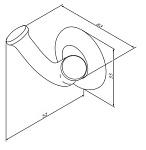 Двойной крючок для полотенец LIKE Am.Pm Фото 5