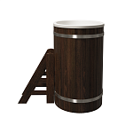 Купель двухместная PolarSpa Стандарт ++ K98ТР Термососна, без печи Фото 2