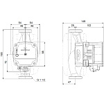 Насос циркуляционный Grundfos ALPHA1 L 25-60 180 Фото 3