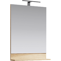 Зеркало Aqwella Фостер 60 дуб сонома