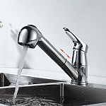 Смеситель для кухни Ledeme 6013L с лейкой																																														 Фото 8