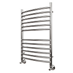 Полотенцесушитель водяной Point Альфа П12 400х800, хром Фото 3