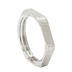 Контргайка STI 1/2" никелированная