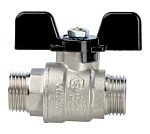 Кран шаровый 1/2" б. ш/ш Stout Фото 2