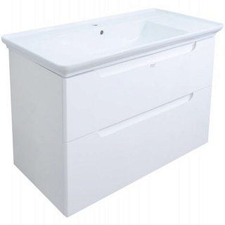 Тумба с раковиной Alavann Berta 80 белая Фото 1