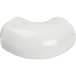 Отвод коаксиальный 90 DN60/100 п/м Stout (уплот. и хомут в ком.)  Фото 3