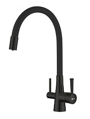Смеситель для кухни Lemark Comfort LM3075BL с подключением к фильтру питьевой воды