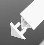 Заглушка декоративной планки для ванн белая Ravak Фото 2