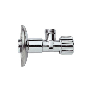 Кран угловой 1/2х3/8 Remer RR 117 Фото 1