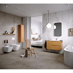 Комплект мебели для ванной Aqwella Accent 90R Дуб Золотой Фото 11