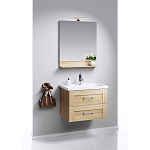 Комплект мебели для ванной Aqwella Foster 60 Дуб Сонома Фото 6